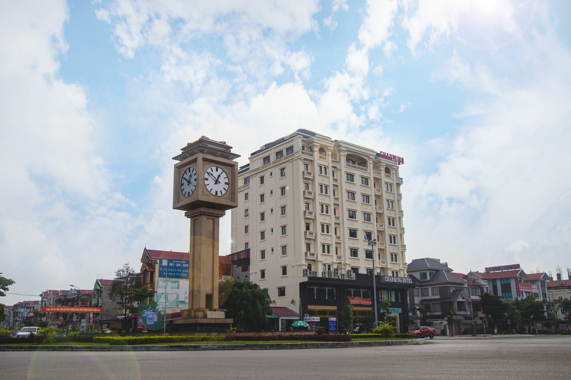 Bacninh Charming Hotel Bắc Ninh Zewnętrze zdjęcie